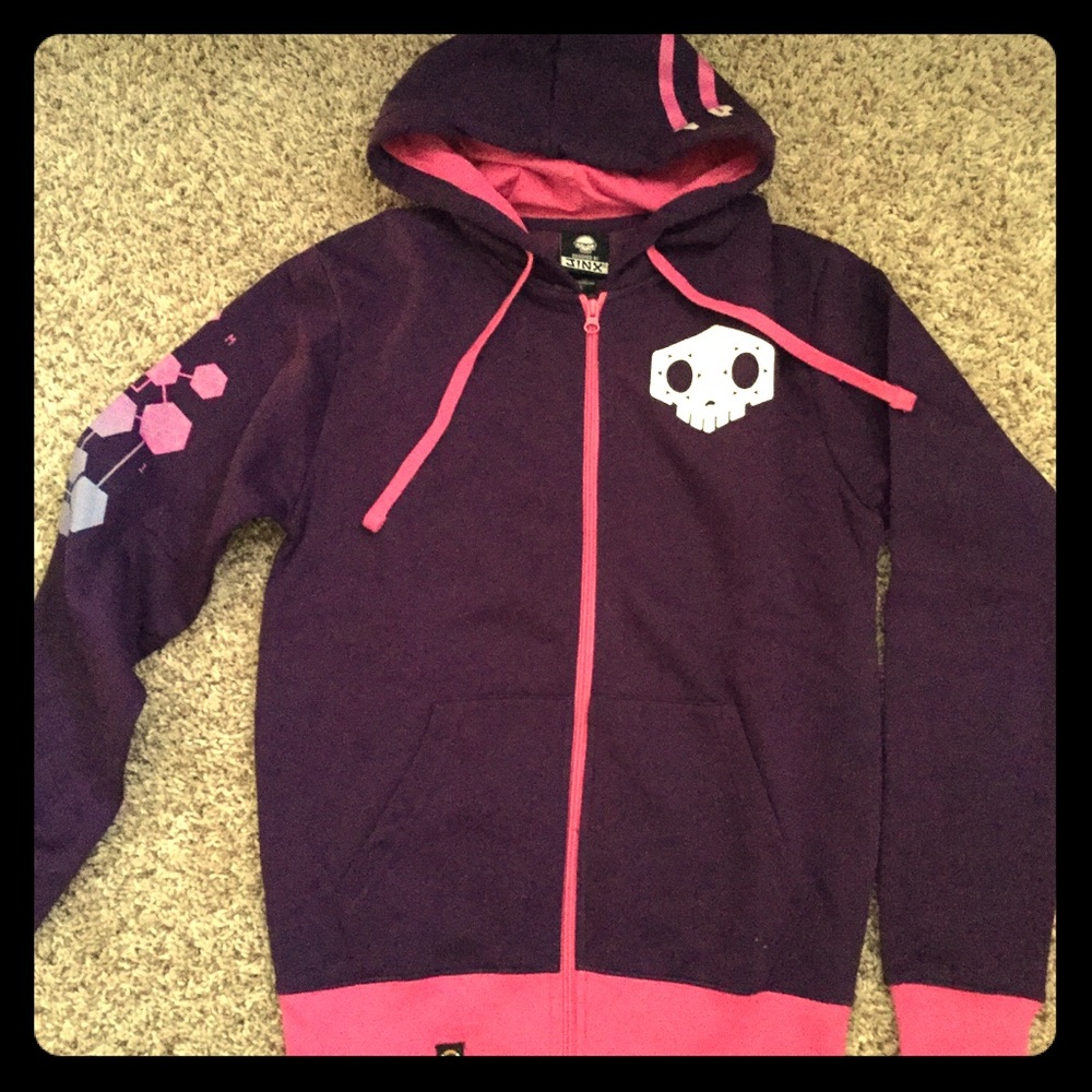 Jinx skeleton hoodie